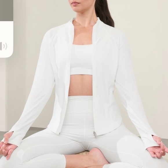 Athleta Jackets & Blazers - Athleta Salutation Ribbed Jacket - Medium